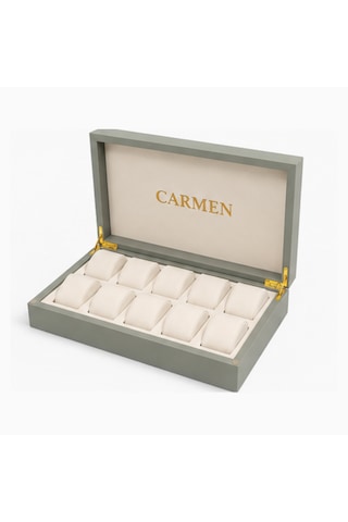 Saat Kutusu 10'lu Carmen Krem