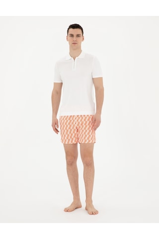 Pierre Cardin Erkek Yavruağzı Deniz Şortu 50288231-vr053 Somon
