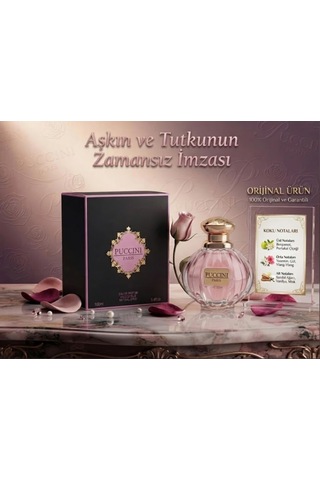 Puccini Paris Edp 100 Ml Kadın Parfüm Orijinal Ve Faturalı Ürün Bergamot