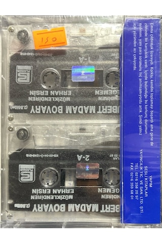 Plak Değildir Kaset Tir G. Flaubert Madam Bovary 4 Kaset Açılma