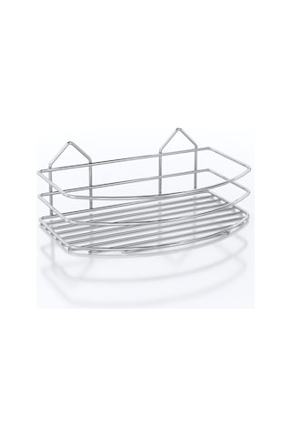 Teknotel Tek Katlı Banyo Duş Rafı Krom Bk007 Krom