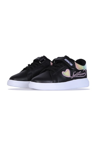 Skuaiter Skuaıter 011 Syh-lila Kız Çocuk Sneaker Spor Ayakkabı Siyah