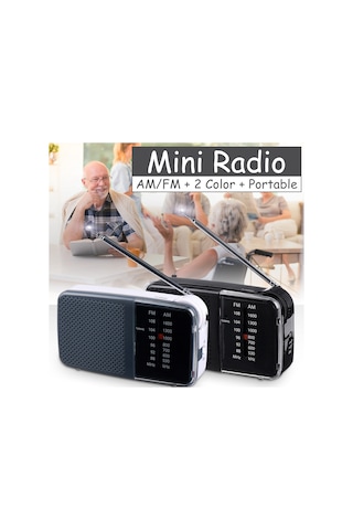 Knstar K-258 Cep Tipi Taşınabilir Am - Fm Yeni Seri Radyo