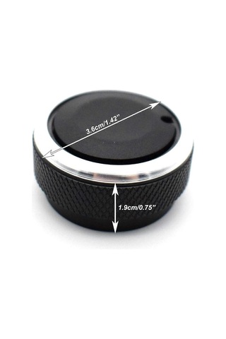 Platz Vios Vitz Yaris X Siyah İçin 3 Adet Ac Anahtar Düğmesi Klima Isı Kontrol Düğmeleri