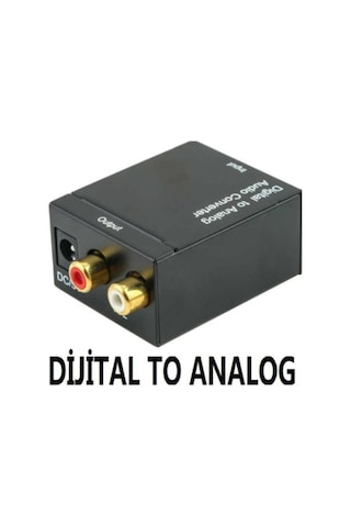 BST-2023P Dijital To Analog Optik Tos Ses Dönüştürücü Çevirici