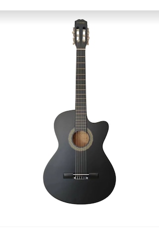 Ludorf Klasik Gitar Ry1967 Siyah Sap Ayarlı Klasik Gitar Taşıma Çantası-pena Seti-kapo Hediyeli