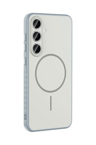 Samsung Uyumlu S25 Fe Kılıf Kamera Lens Korumalı Magsafe Destekli Silikon Erd Altın
