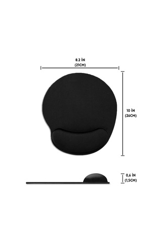 Ankanorm Mouse Pad Bilek Destekli Jel Mouse Pad,ergonomik Kaymaz Taban,oyun Ve Ofis İçin Fare Altlığı,suya Dayanıkl