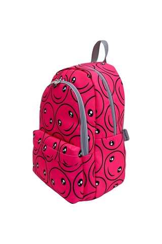 Superbag Kız Çocuk Ilkokul Çantası Smile Desenli Sırt Çantası Beslenmelik Ve Kalemlik 3'lü Set