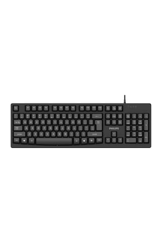 Philips SPK6214 K214 Usb Kablolu Multimedya Q Klavye