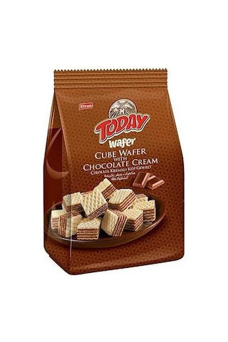 Today Küp Gofret Çikolatalı 200Gr. (1 Paket)