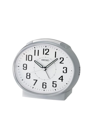 Seiko Qhk059s Sessiz Saniyeli Aydınlatmalı Bell Sesli Alarm 5 Dk Ertelemeli Masa Saati Çok Renkli