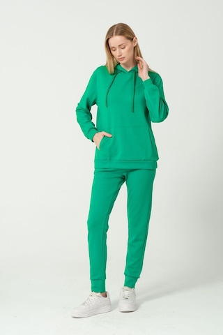 Kadın Yumuşak Kumaş Eşofman Takımı Eşofman Altı Ve Sweatshirt Çok Renkli