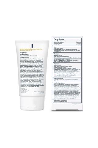 Cerave Nemlendirici Mineral Sheer Tint Yüz Güneş Kremi SPF30 50 ML