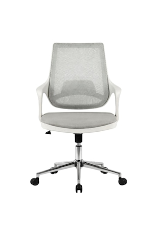 Mix White Çalışma Sandalyesi Ofis Koltuğu Gri
