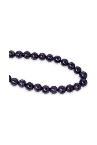 8 MM Lacivert Yıldız Taşı Dizi Siyah