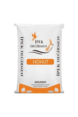 İpek Değirmen Koçbaşı Nohut 10 KG Ekonomik Boy Yerli Doğal İri Tane Katkısız