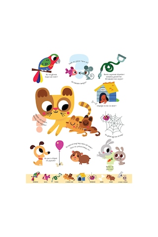 Büyük Sorular Kitabım Hayvanlar - Sandra Lebrun et Loic Audrain - Yapı Kredi Yayınları