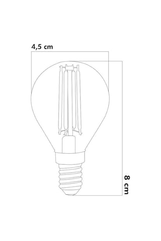 Heka Led Ampul 6w E14 3000kgün Işığı Erd-44