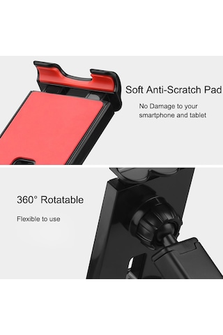 Skycity Djı Mavic 2/pro/mini/air/air 2/spark Uzaktan Kumandalari Icin Telefon Ve Tablet Tutucu - Abs Malzeme, 11.5-19cm Genislik Araligi