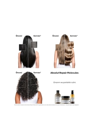 Absolut Repair Molecular Çift Fazlı Profesyonel Bakım Yağı 90 Ml