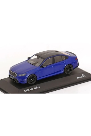 1:43 Solido 2024 Bmw M5 Sedan Marina Bay Blue