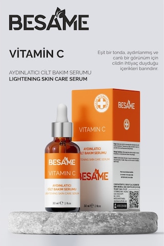 Vitamin C Aydınlatıcı Ve Cilt Tonu Eşitleyici Bakım Serumu 30 Ml