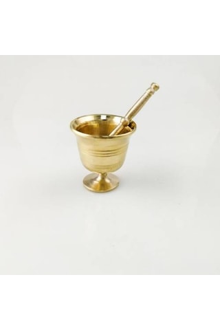 Mini Boy Pirinç Havan 8 CM