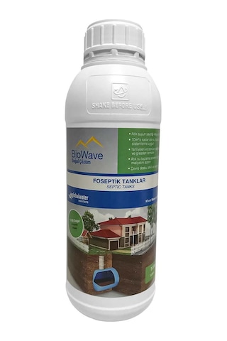 Biowave Foseptik Tanklar Koku ve Atık Giderici - 1 Litre