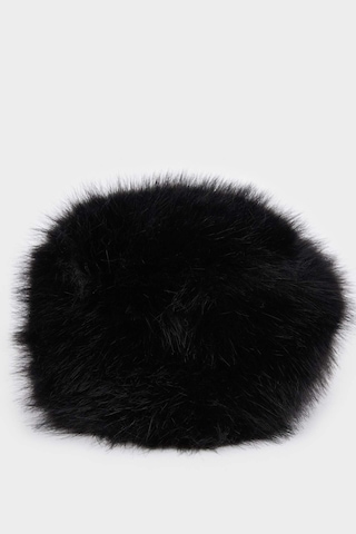 Defacto Kadın Pamuklu Pelüş Şapka E9959axnsbk26 Siyah-bk26