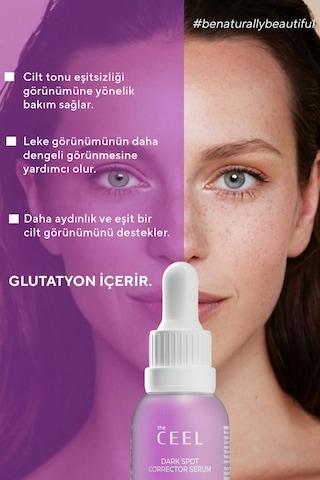 The Ceel Leke Karşıtı ve Cilt Tonu Eşitleyen Cilt Serumu | Glutatyon Niacinamide 30 Ml