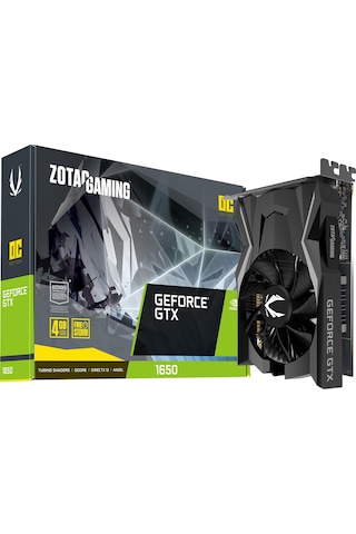 Zotac NVIDIA GeForce GTX 1650 Gaming OC ZT-T16520F-10L 4 GB GDDR6 128 Bit Ekran Kartı