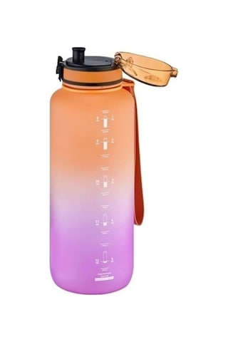 Uzspace Tritan Su Matarası 1500Ml Vgn3056 Turuncu Mor