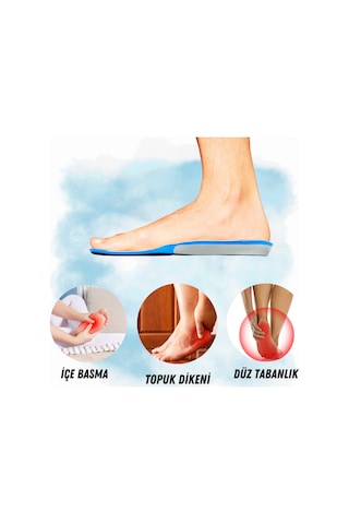 Magicfoot Reliefsupport Doğru Duruş Tabanlığı - Topuk Dikeni - Düz Tabanlık Ve İçe Basma Sorunları Önleyici