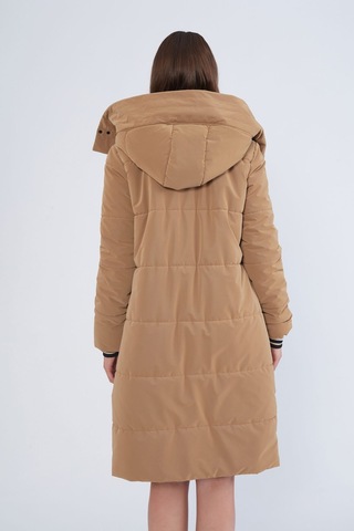 Trenç Ribanalı Kapitone Mont Camel - 827179541 Camel