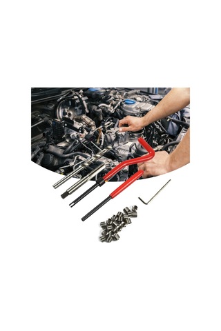 15 Adet M-10 X 1.25 Diş Tamir Takımı Helicoil Uyumlu