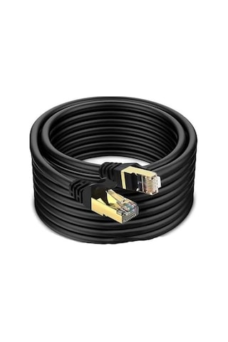 Narita Cat 7 Ağ Kablosu, 10gbps Ethernet Kablo, 1.5 Metre, Siyah