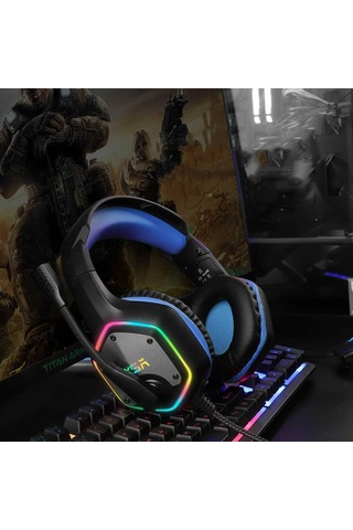 Eksa E1000 Rgb Kulak Üstü Oyuncu Kulaklık