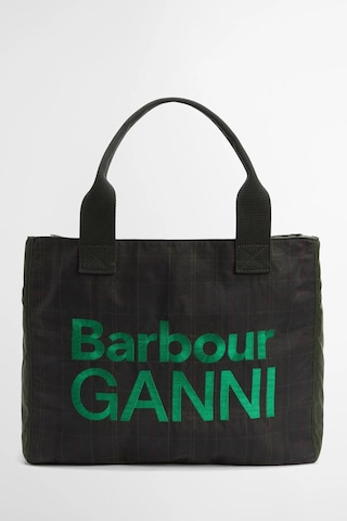 Barbour X Gannı Yağlı Tote Çanta Gn51 Duffle Bag Yesıl
