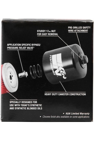 K&n Kn-204 2022-2023 Honda Adv350 Uyumlu Yağ Filtresi