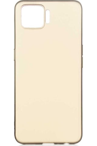 Oppo A73 Kılıf Zore Premier Silikon Kapak Gold