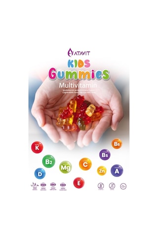 Atavit Kids Multivitamin 60 Gummies 3 Adet