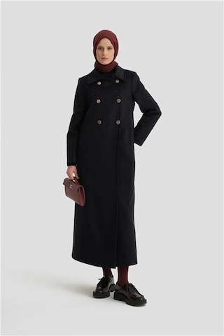 Armine Kruvaze Manto 24k8100 Lacivert Lacivert