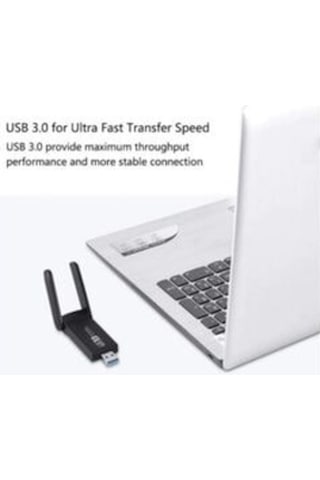 Ac1200 Mbps Dual Band USB 3.0 Adaptör Kablosuz Wi-Fi Alıcı Ac1200