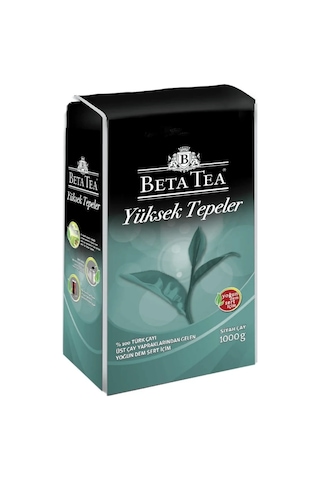 Beta Yüksek Tepeler Türk Çayı 1000 Gr X 4 Adet