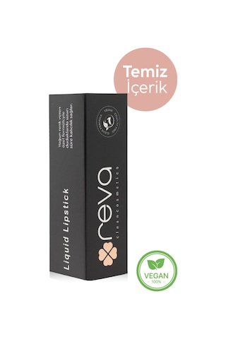 Vegan & Temiz İçerikli Likit Mat Ruj