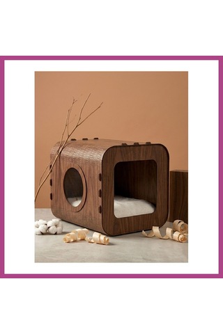 Gees Global Özel Tasarım Nova Mdf Kedi Evi Gbzs