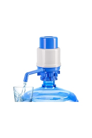 Aubyhe 5 Galon Suluklar İçin El Manuel Su Pompası, Yemek Dereceli Malzeme, Uyumlu Kapağa Takılabilir, Ayarlanabilir Boru Uzunluğu, Koruyucu Kapak Ve Temizleme Fırça MAvi