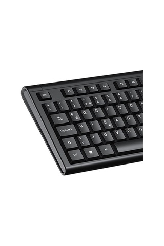 Lecoo, Kb101 Usb Kablolu Siyah Türkçe F Klavye Numpadli