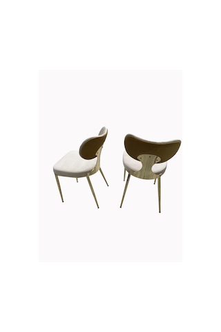 Leydi Metal Gold Kaplamalı Mutfak&cafe&salon Sandalye